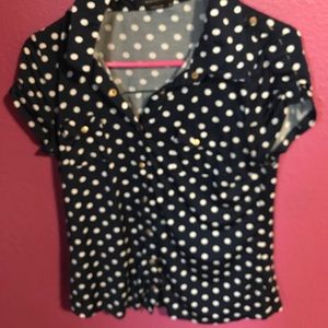 Polka dot shirt